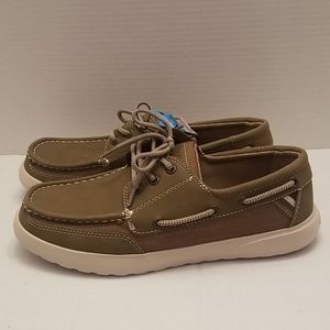 Margaritaville Men's Boat Shoe, Palm